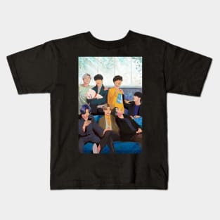 Family Portrait Kids T-Shirt